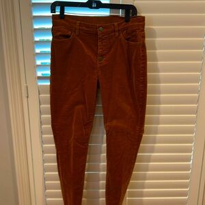 Cabi size 6 small mustard colored corduroy jeans